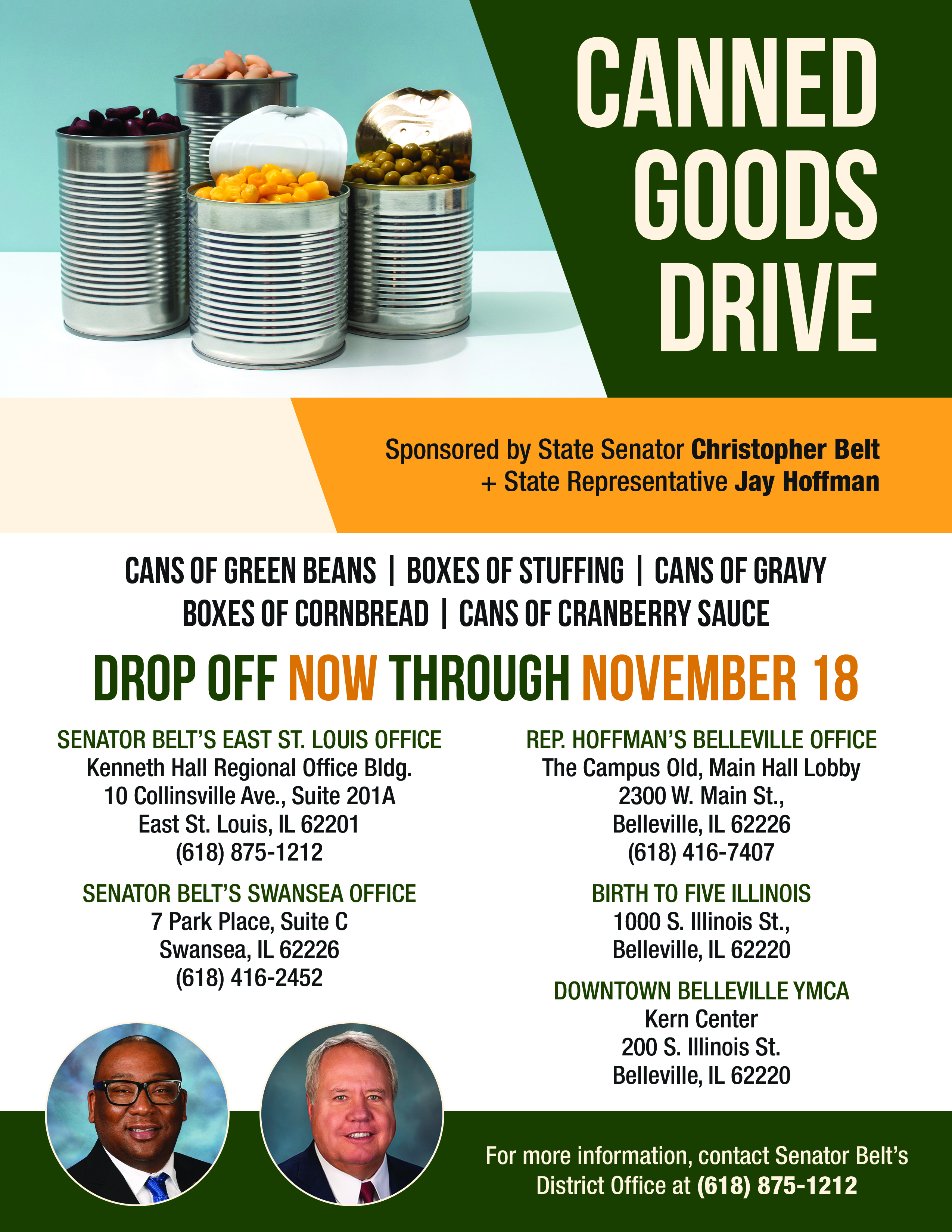 Belt CannedGoodsDrive 2025