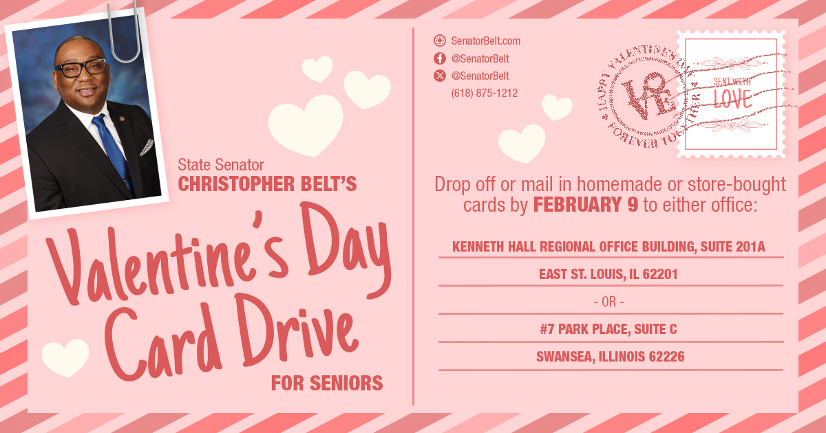 Belt Valentines Day Card Drive